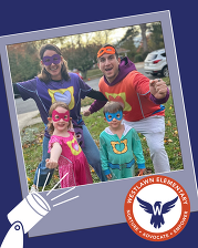 Soaring Staff Spotlight: portrait of Casey Davidow and her family