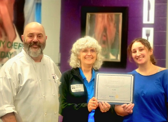 Culinary Arts student receives Rotary Club Scholarship