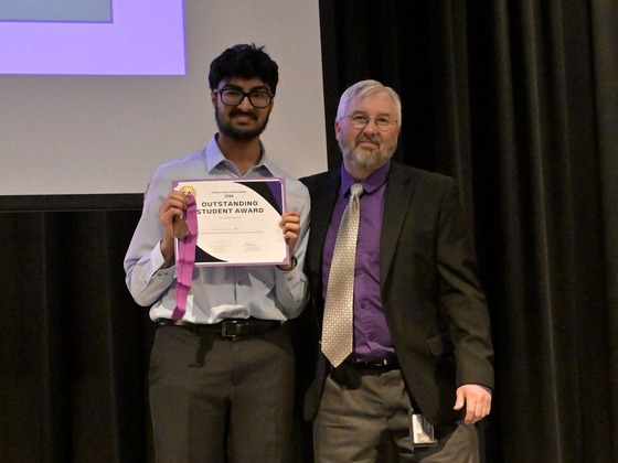 Robotics and Engineering award recipient