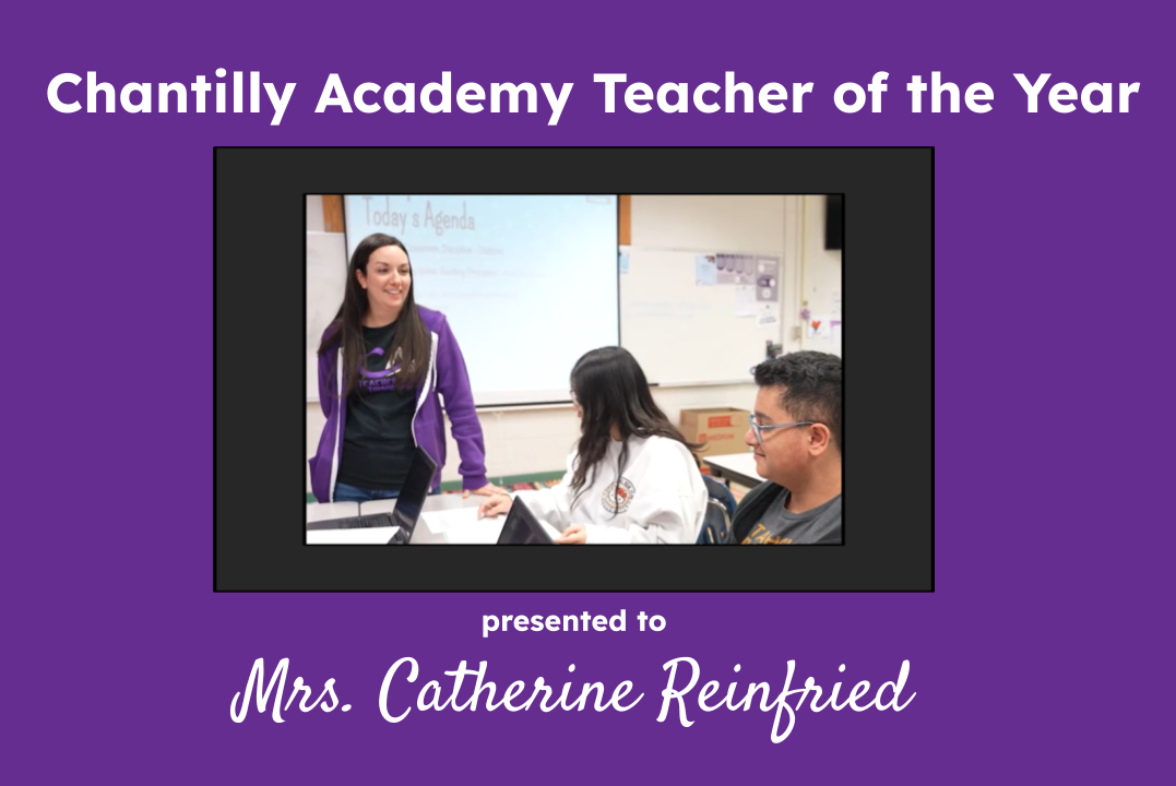 Teacher of the Year award