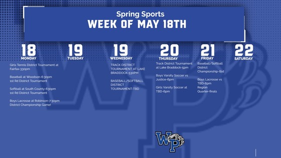 Week of May 18th