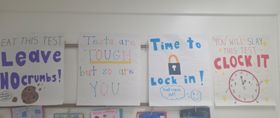 SOL testing is now in full swing across all grade levels.