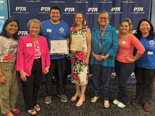 BMP PTA Award for Impact