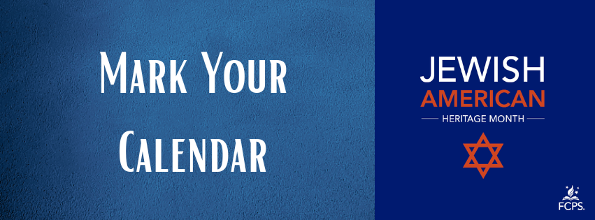 Calendar Jewish American Heritage Month