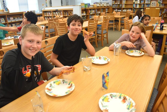 CARES Pizza Lunch Pictures