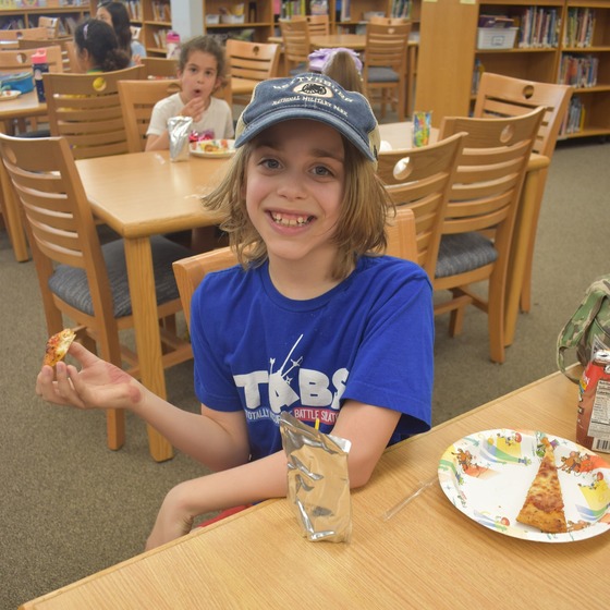 CARES Pizza Lunch Pictures
