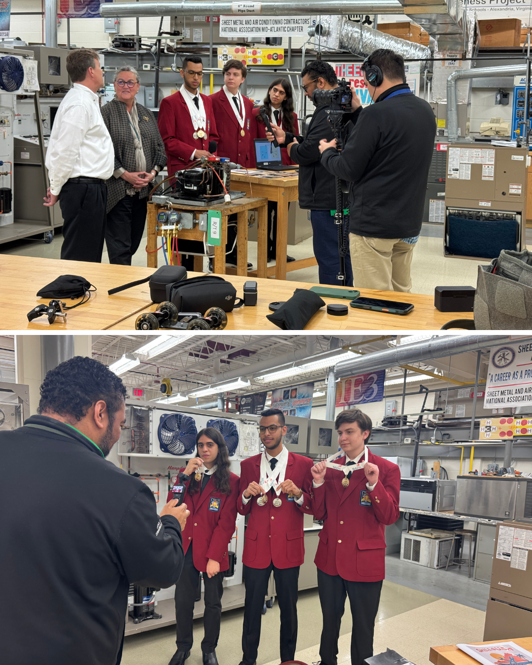 phots with Dr. Reid