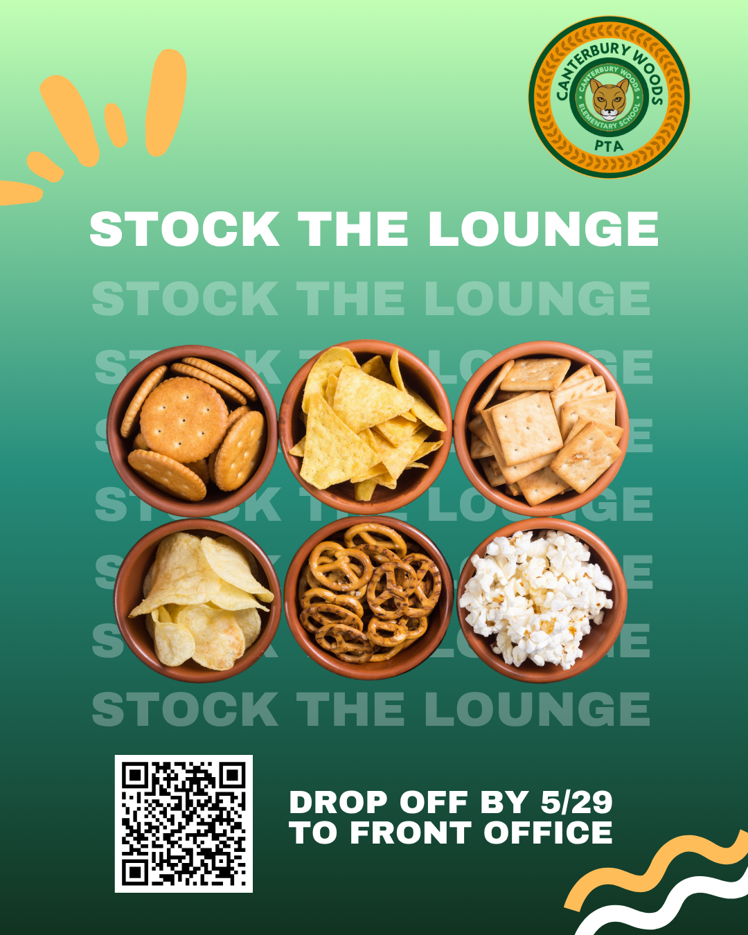 Stock the Lounge for Teachers