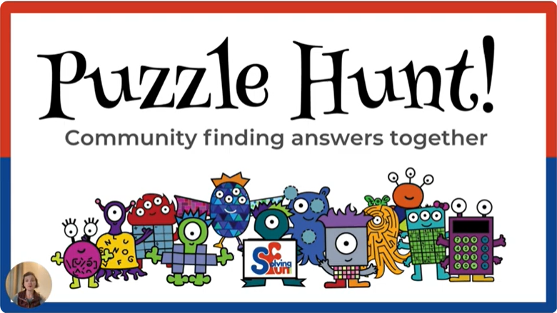 Puzzle Hunt! screenshot to YouTube video Community Finding answers together