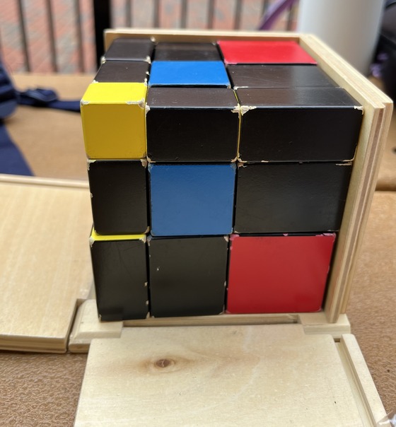 Trinomial Cube in Montessori