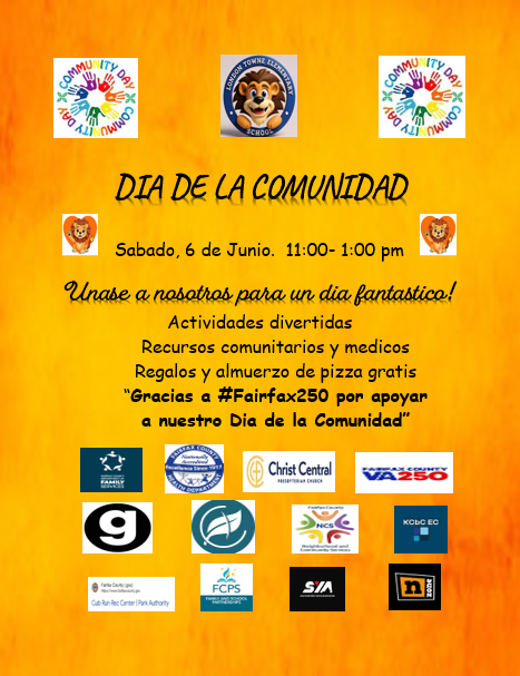 community day flyer - spanish