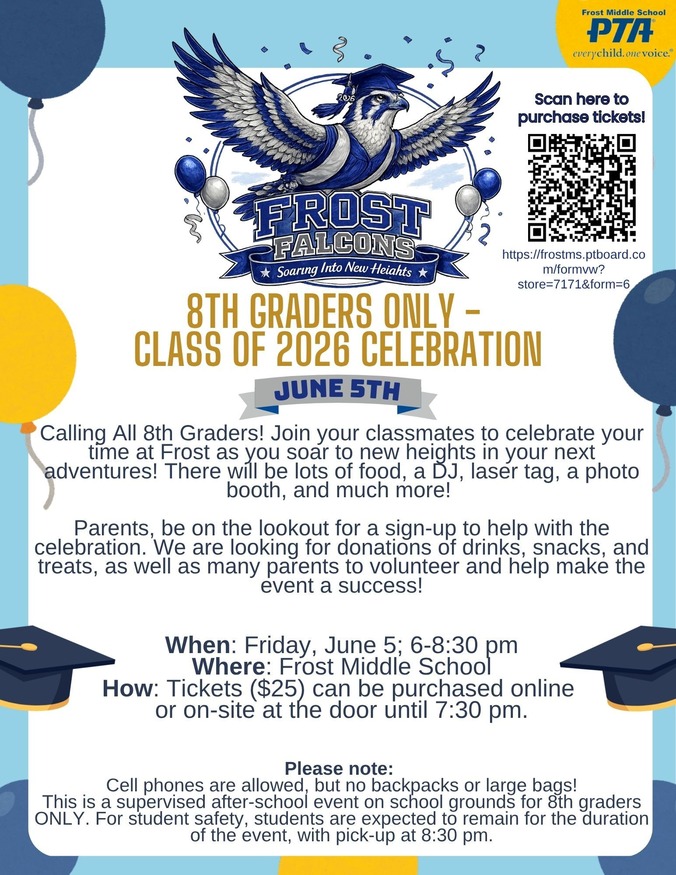 8th Grade Celebration