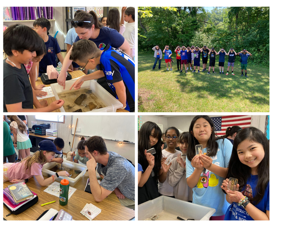 students learning about nature and the environment for MWEE