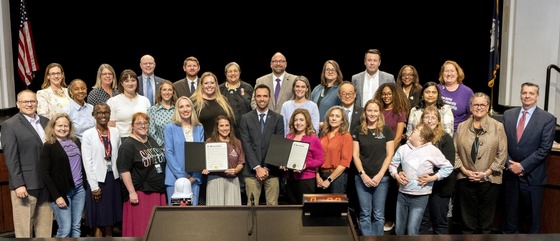 speech and language proclamation dais photo