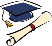 picture of a graduation cap and diploma