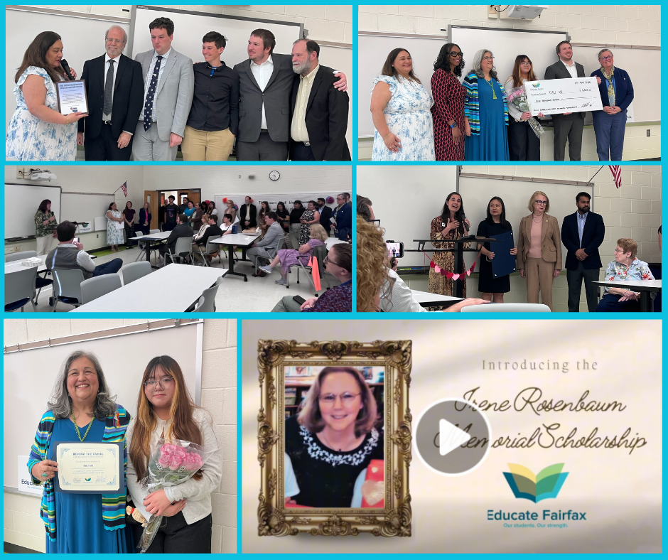 Irene Rosenbaum Memorial Scholarship Collage