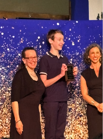  Ben Smith from Edison High School, who earned the Bronze Award of Me