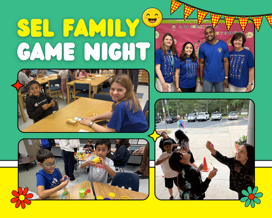 family game night photo collage