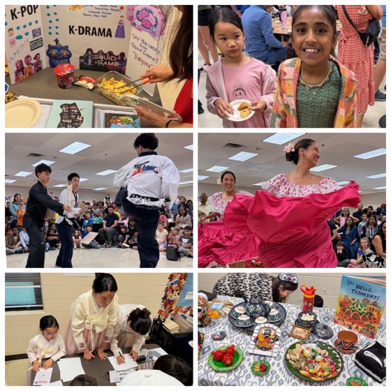 A six-photo collage of activities at the This is Us Night.