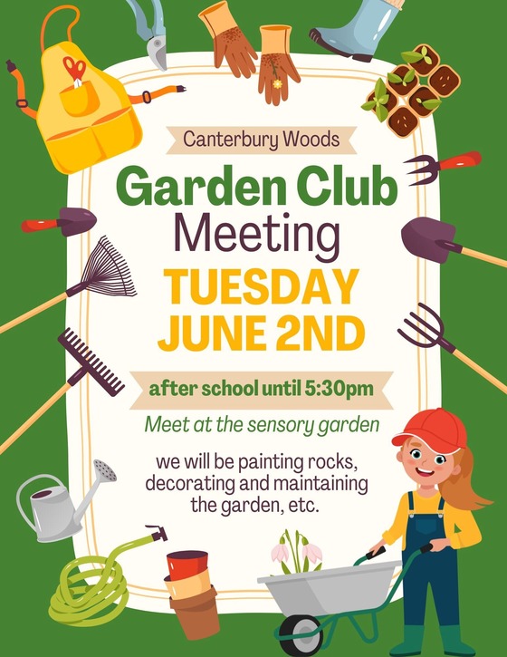 Garden Club Flyer