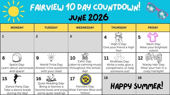 Fairview 10 day countdown
