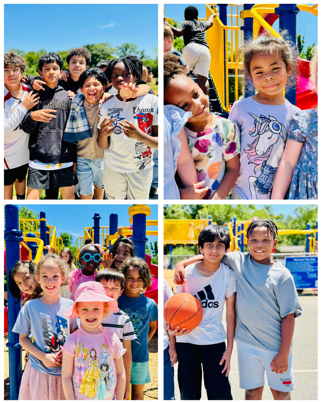 Students enjoying recess