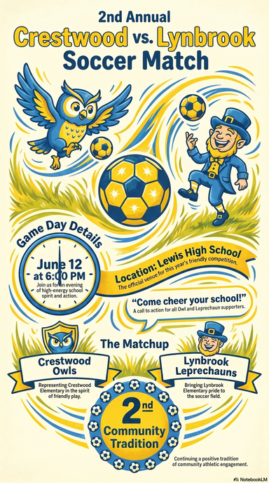 Soccer Game Flyer