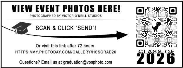 QR code for graduation event
