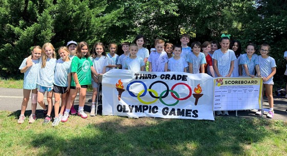 Third Graders Participated in the Olympic Games