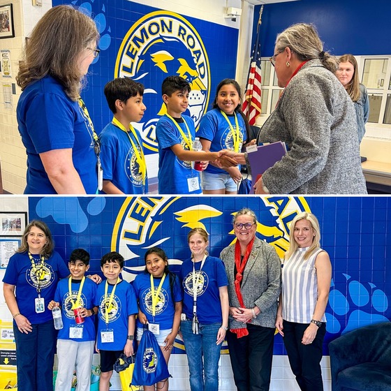Dr. Reid Visits Lemon Road