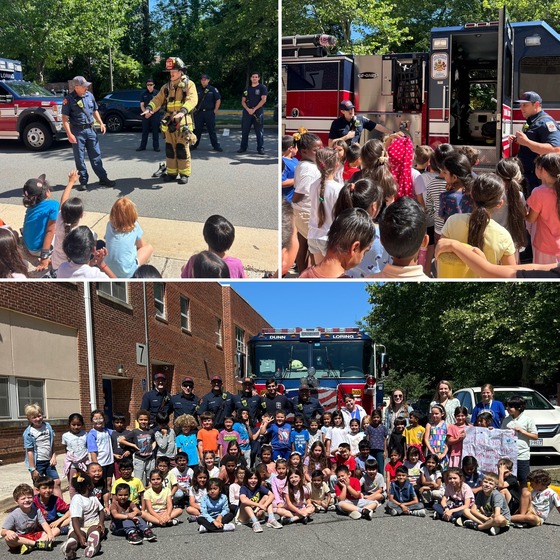 Firefighter Visit