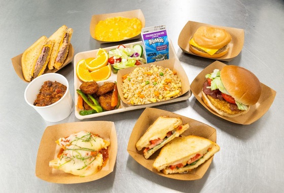 FCPS School Lunch Foods