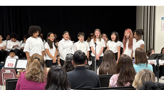 All-County Choral Festival singers perform at the Spring Chorus Concert