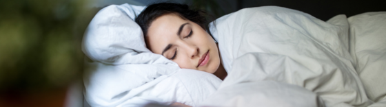 photo of woman sleeping