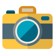 yellow camera