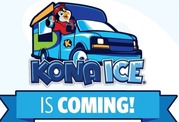 advertisement for kona ice