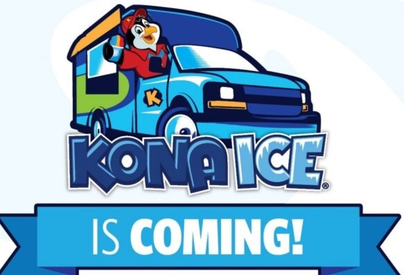 kona ice truck clip art advertising last day event
