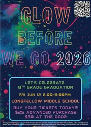 8th grade party flyer