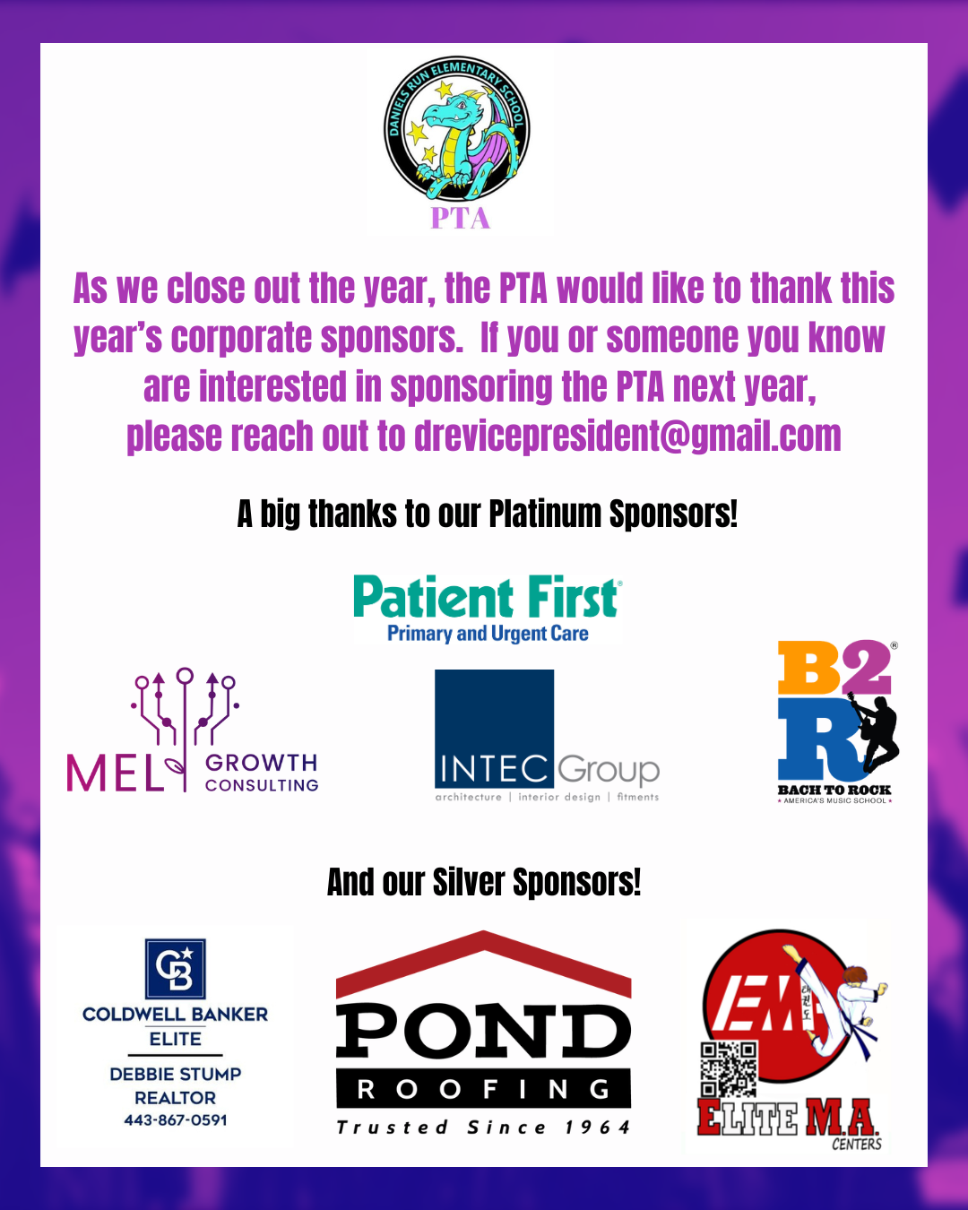 PTA Thanks