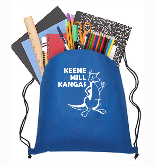 school supply bag
