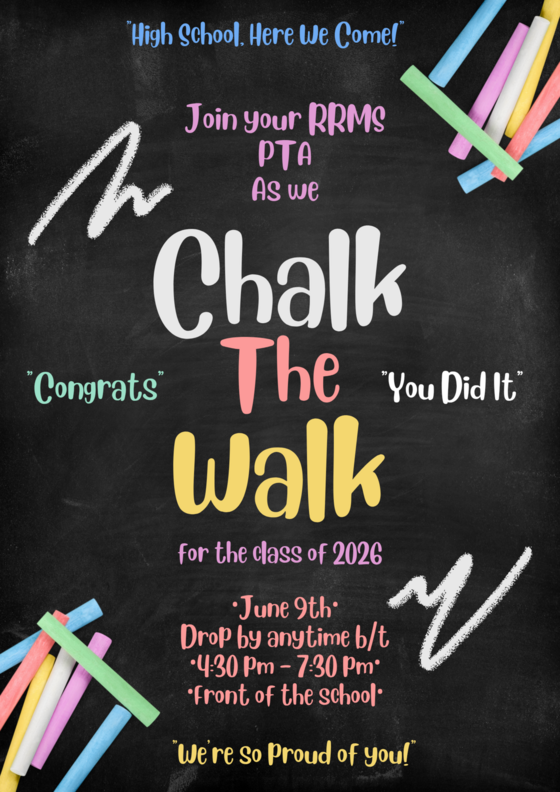 Chalk the Walk Flyer