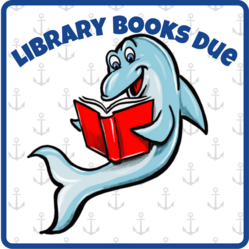 Library Books Do: Image of Flipper Holding a Book