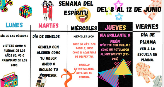 spanish spirt week 