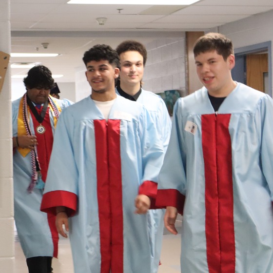 Marshall HS Grad Walk