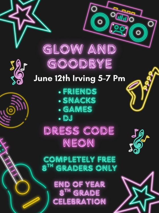 Glow and goodbye