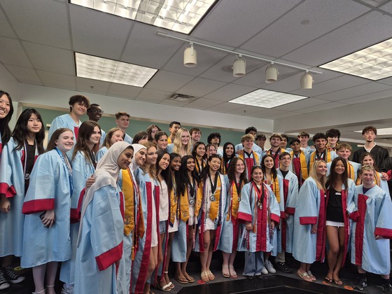 Senior Elementary Walk at West Briar Elementary School