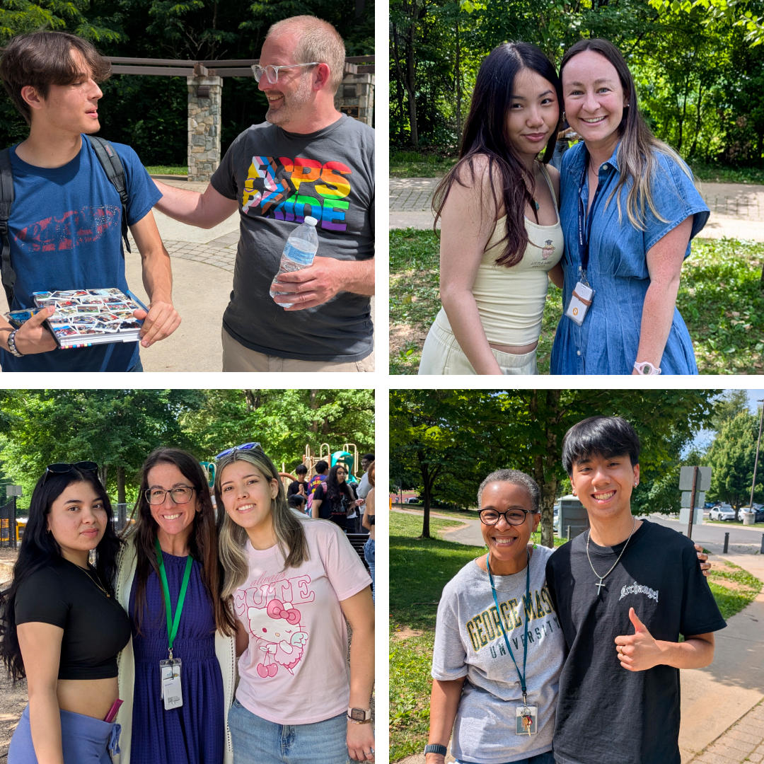 senior picnic collage