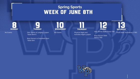 Week of June 8th