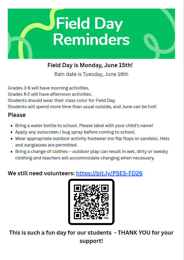 Field Day Reminder