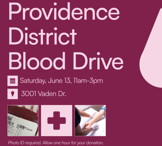 Providence District Blood Drive